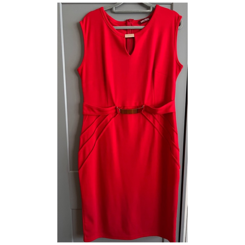 Red dress